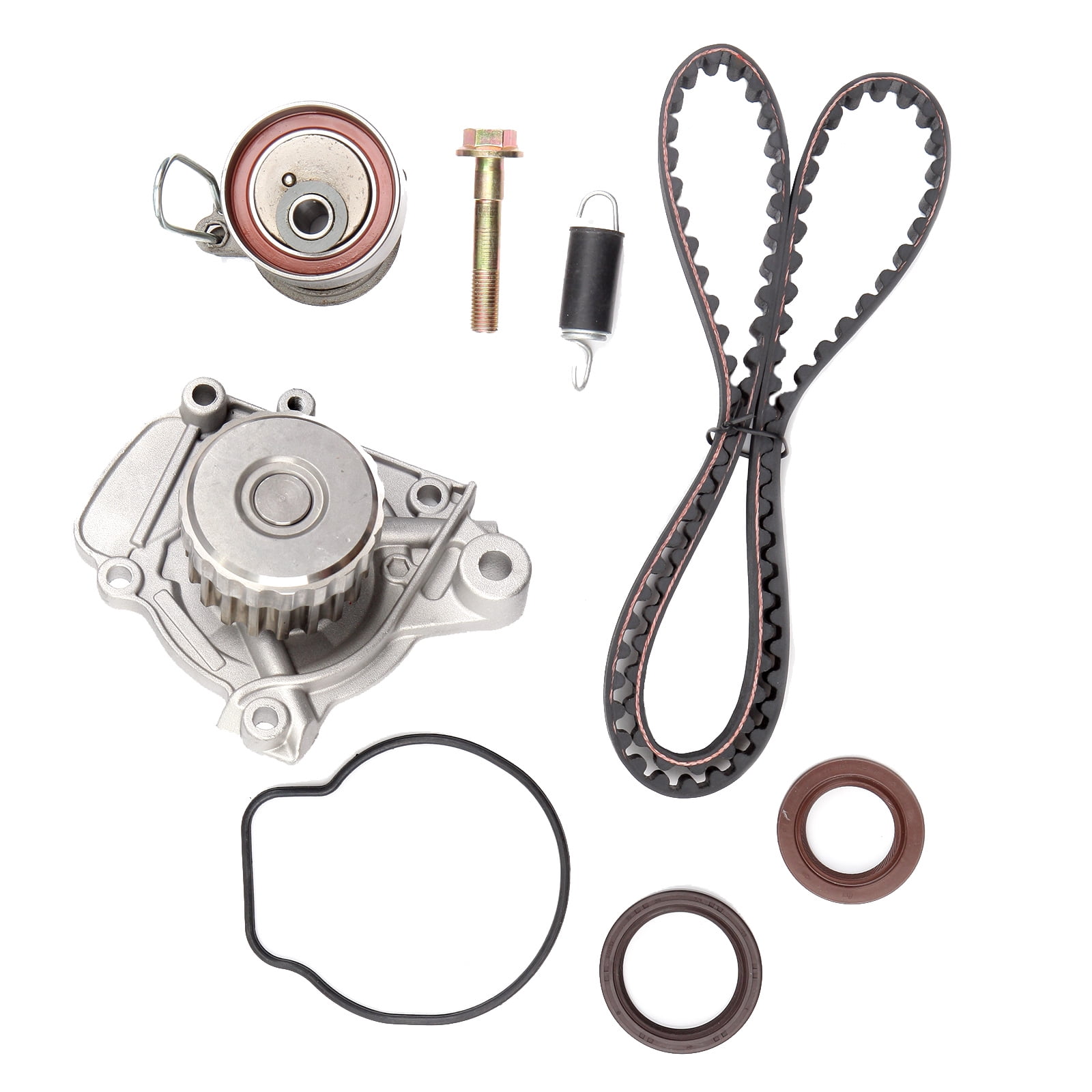 ECCPP Compatible for Timing Belt Kit including Timing Belt water pump with gasket tensioner bearing 2001 2002 2003 2004 2005 Honda Civic Walmart