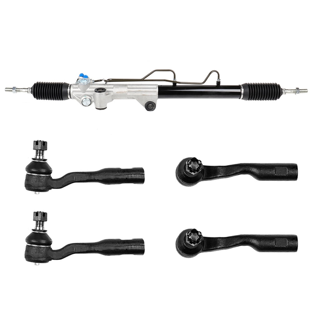 ECCPP Complete Power Steering Rack and Pinion Assembly+4*Outer Tie Rods ...