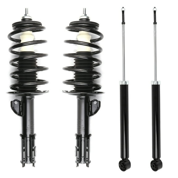 ECCPP Complete Struts Assembly Front Rear Struts Shock Absorber Fit for 2012 2013 2014 2015 2016 for Toyota Prius C Set of 2