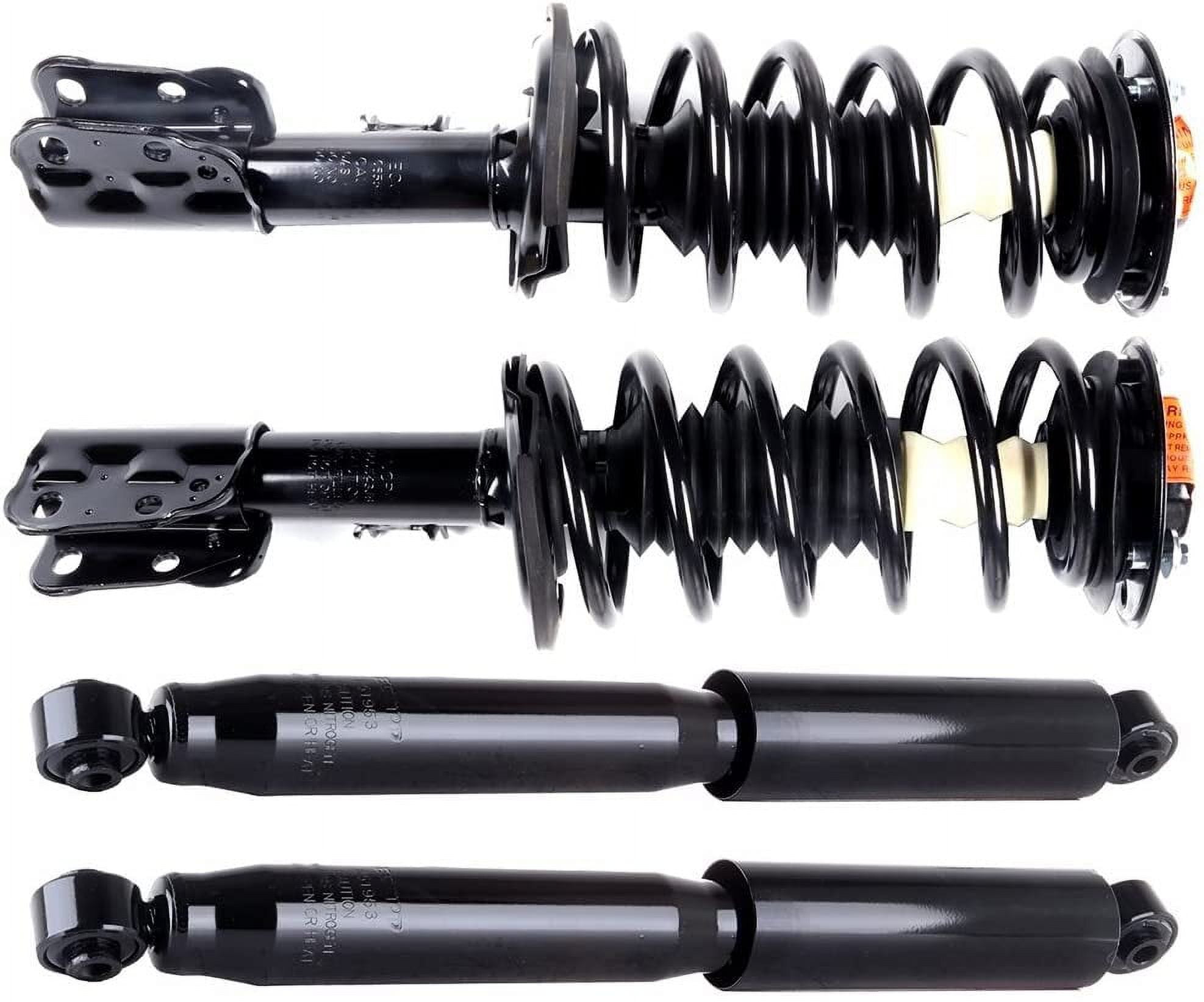 ECCPP Complete Struts Front and Rear Pair Strut Spring Assembly Shock
