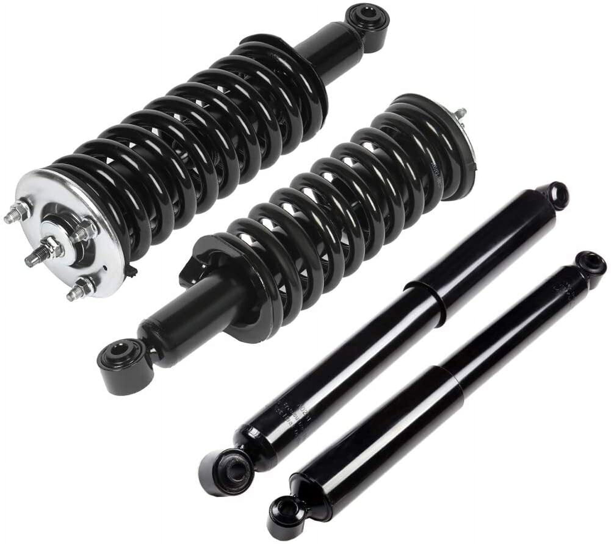 Eccpp Complete Struts Front And Rear Pair Strut Spring Assembly Shock