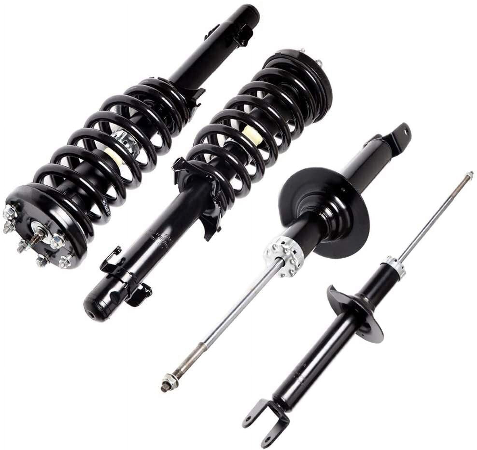 ECCPP Complete Struts Front and Rear Pair Strut Spring Assembly Shock
