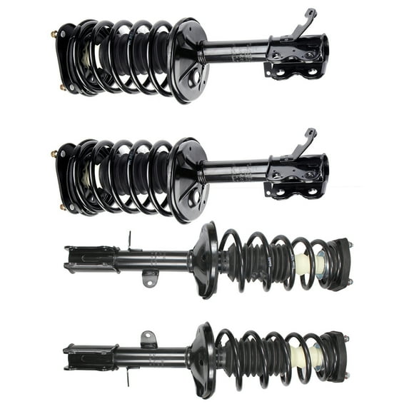 ECCPP Complete Struts Spring Assembly Front Rear Struts Shock Absorber Fit for 1998-2002 for Chevrolet Prizm,1993-2002 for Toyota Corolla Set of 4