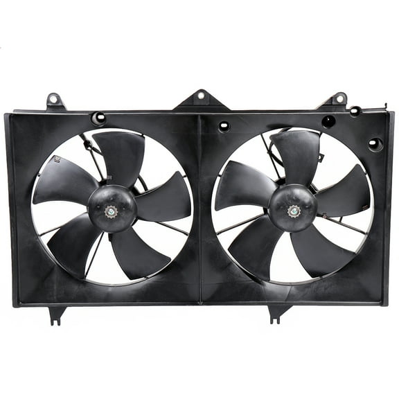 ECCPP Condenser Radiator Cooling Fan Assembly Replacement fit for 2002-2006 Toyota Camry 2.4L