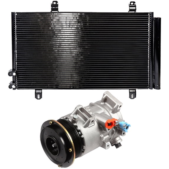 ECCPP Condenser Replacement Fit 3396 Condenser A/C Compressor CO 11178JC fit 2007-2009 for Toyota for Camry