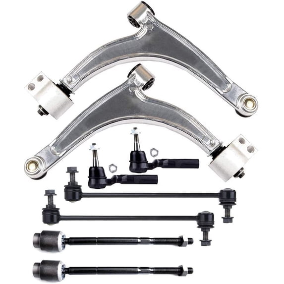ECCPP Control Arm Kit 04 05 06 07 08 09 10 11 12 For Chevrolet For Malibu For Pontiac G6 For Saturn Aura - Control Arm Tool Sway Bar Link Set Tie Rod Tool