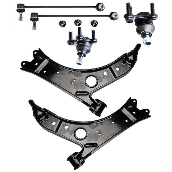ECCPP Control Arm Kit 06 07 08 09 for Audi A3 for Volkswagen Eos for Volkswagen for Golf for Volkswagen for GTI for Volkswagen for Jetta for Volkswagen R32 for Volkswagen Rabbit
