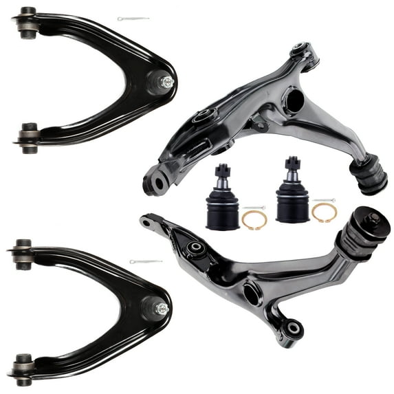 ECCPP Control Arm Kit 1997 1998 1999 2000 2001 for Honda CR-V - Lower Ball Joints Lower Control Arms Upper Control Arms