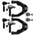 thumbnail image 1 of ECCPP Control Arm Kit 2000 2001 2002 2003 2004 for Nissan Frontier for Nissan Xterra - Inner Tie Rod Ends Lower Ball Joints Outer Tie Rod Ends Upper Control Arms, 1 of 7
