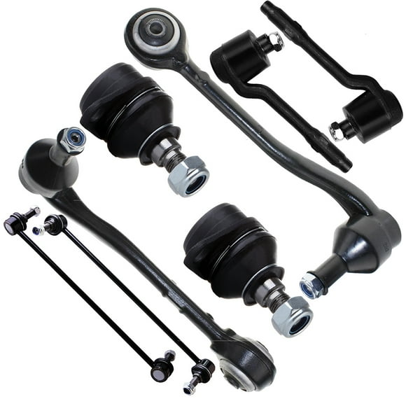ECCPP Control Arm Kit 2000 2001 2002 2003 for BMW X5 - Lower Ball Joints Lower Control Arms Rear Position Lower Rear Control Arms And Ball Joints Front Sway Bar Links Outer Tie Rod Ends