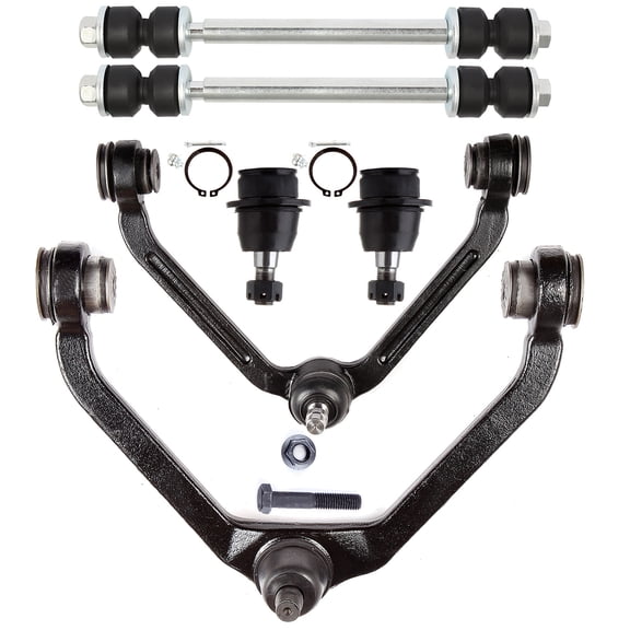 ECCPP Control Arm Kit 2002 2003 2004 2005 2006 2007 2008 2009 2010 2011 for Ford Ranger for Mazda B3000 for Mazda B4000 - Lower Ball Joints Front Sway Bar End Links Upper Control Arms