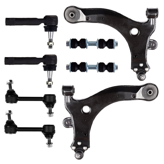 ECCPP Control Arm Kit 2002 2003 2004 for Chevrolet Venture for Oldsmobile Silhouette - Control Arm Tool Ball Joint Tool Set Sway Bar Link Set Tie Rod Tool