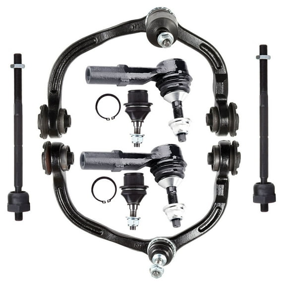 ECCPP Control Arm Kit 2003 2004 For Ford Expedition 2003 2004 For Lincoln Navigator - Inner Tie Rod Ends Lower Ball Joints Outer Tie Rod Ends Upper Control Arms