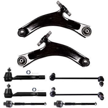 ECCPP Control Arm Kit 2008 2009 2010 2011 2012 2013 2014 2015 for Nissan Rogue  - Control Arm Tool Ball Joint Tool Set Sway Bar Link Set Tie Rod Tool