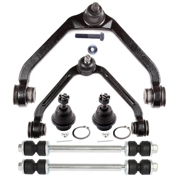 ECCPP Control Arm Kit 98 99 00 01 02 03 04 05 06 07 08 09 10 11 for Ford Ranger for Mazda B2500 for Mazda B3000 for Mazda B4000 - Lower Ball Joints Front Sway Bar End Links Upper Control Arms