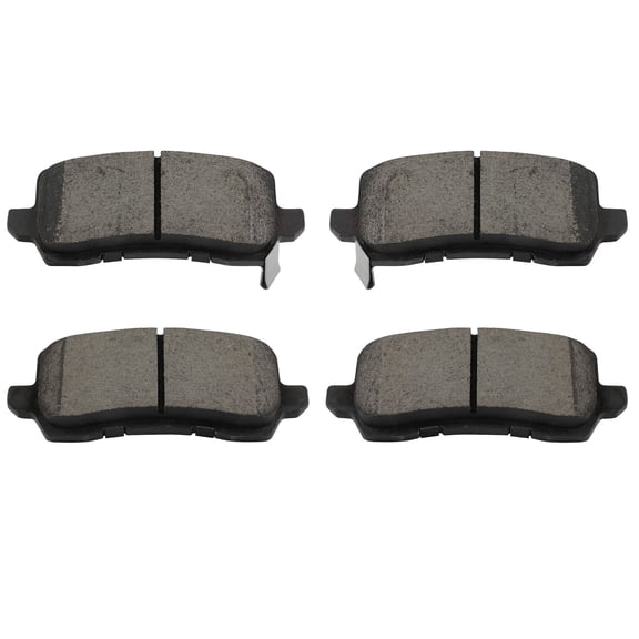 ECCPP D2372-8923 4pcs Rear Ceramic Dics Brake Pads Set Fit for 2018 2019 2020 2021 2022 2023 for Honda for Odyssey