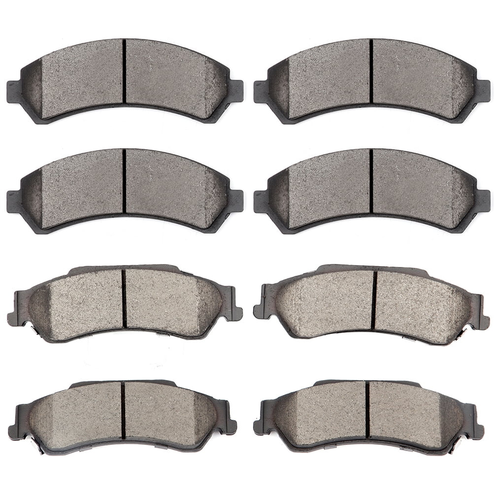 ECCPP D726 D729 Front Rear Ceramic Disc Brake Pad Set - Fit For Chevrolet  Blazer S10; For GMC Jimmy Sonoma; For Isuzu Hombre; For Oldsmobile Bravada 