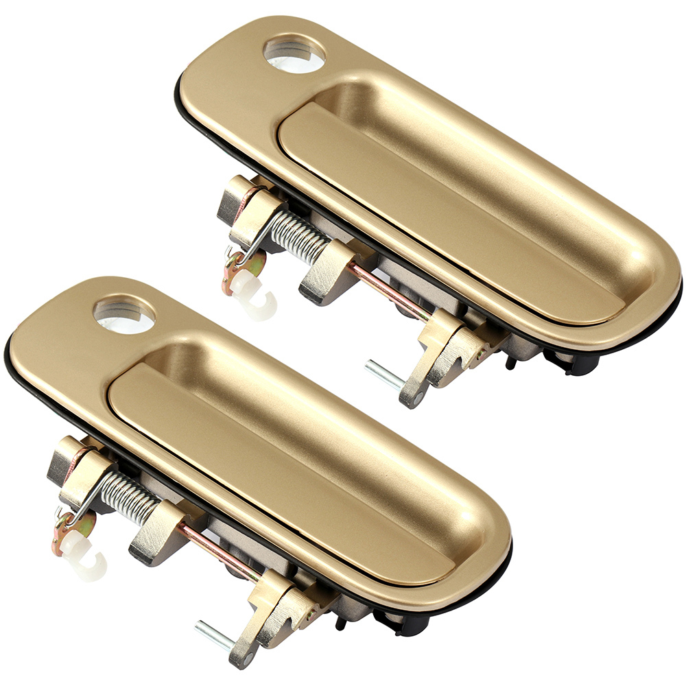 Evan-Fischer Interior Door Handle Set For 1992-1996 Toyota Camry - Beige, 4-Piece Kit (Front & Rear, Left & Right) With 1-Year Warranty