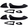 thumbnail image 1 of ECCPP Door Handles Exterior Outside Outer Front Rear Passenger Side Lock Cover Gaskets for 2000-2006 for BMW X5 Black(2pcs), 1 of 3
