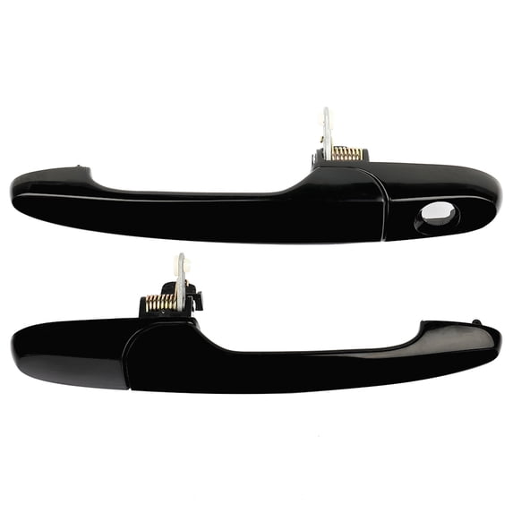 ECCPP Door Handles Exterior Outside Outer Passenger Side for 2005-2010 for Chevrolet Cobalt Black(2PCS)