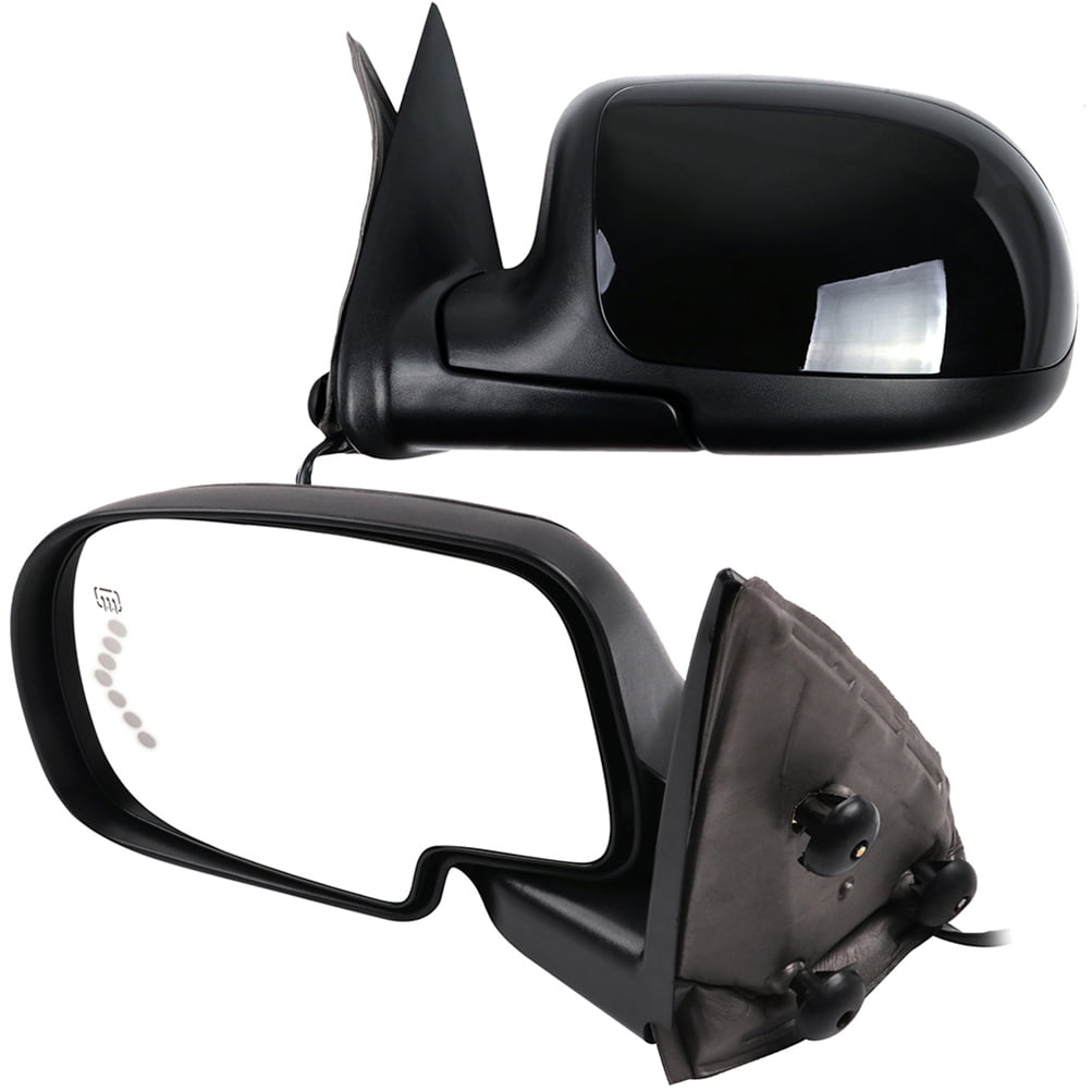 ECCPP Door Mirrors Driver Left Passenger Right Side for 1999-2006 For Chevy Silverado Suburban Tahoe For GMC Sierra Yukon(1999-2000 New Body Style 2007 Classic) Manual Adjusted Folding Pair Mirrors