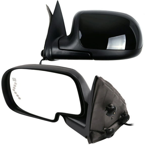 ECCPP Door Mirrors Driver Left Passenger Right Side for 1999-2006 For Chevy Silverado Suburban Tahoe For GMC Sierra Yukon(1999-2000 New Body Style 2007 Classic) Manual Adjusted Folding Pair Mirrors