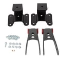 thumbnail interactive-video image 1 of 2/4 Inch Drop Spindles & Shackles Lowering Kit For 1973-87 Chevy C10 – Front & Rear, Includes Rotors & Hardware 1 of 4