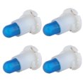 thumbnail image 1 of ECCPP ECCPP 4Pcs Ice Blue 12mm T5 NEO Wedge LED Bulbs Instrument Panel Gauge Cluster Indicator A/C Lights, 1 of 5