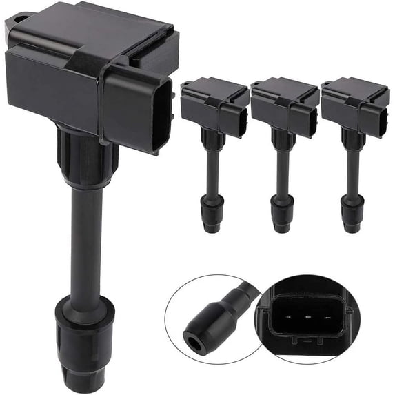 ECCPP ECCPP Portable Spare Car Ignition Coils Compatible for Nissan Frontier 2.5L 2005-2017 Replacement for UF719 for Travel, Transportation and Repair (Pack of 4)