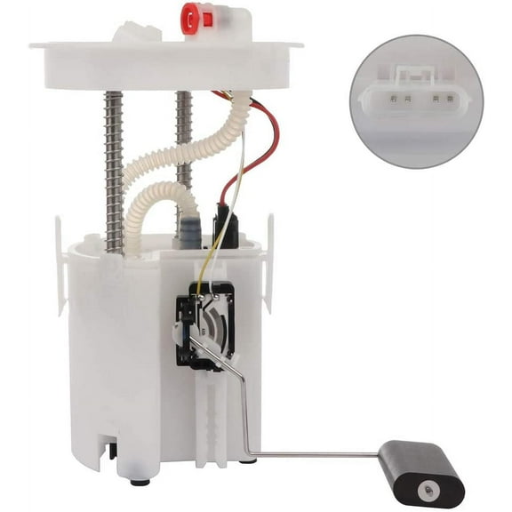ECCPP Electric Fuel Pump Module Assembly w/Sending Unit Replacement for Ford Focus 2000 2001 2002 L4-2.0L E2556M