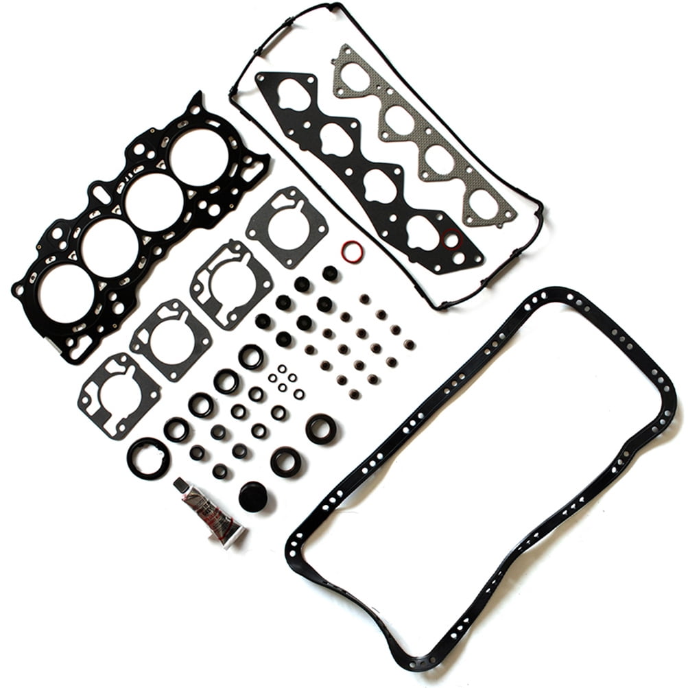 ECCPP Engine Head Gasket Set with Oil Pan Gasket fit for 90 91 92 93 94-01 for Acura Integra 1.8L Fits select: 1992-1996,2000-2001 ACURA INTEGRA LS