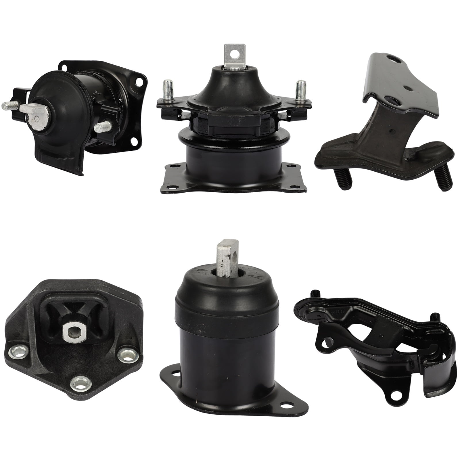 ECCPP Engine Motor Mount and Transmission Mount Fit For Honda Accord LX EX SE 2003 2004 2005 2006 2007 V6 3.0L Gas, Automatic Transmission A4527HY A4526HY A4525 A4544 A4517 A4524 A4566