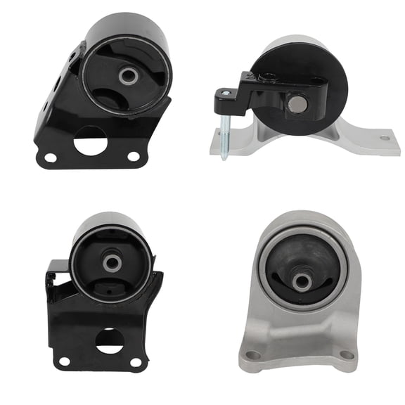 ECCPP Engine Motor Mount and Transmission Mount Kit Fit For Nissan Altima 2002 2003 2004 2005 2006 L4 2.5L, Automatic Transmission A7340 A7341 A7342 A7343