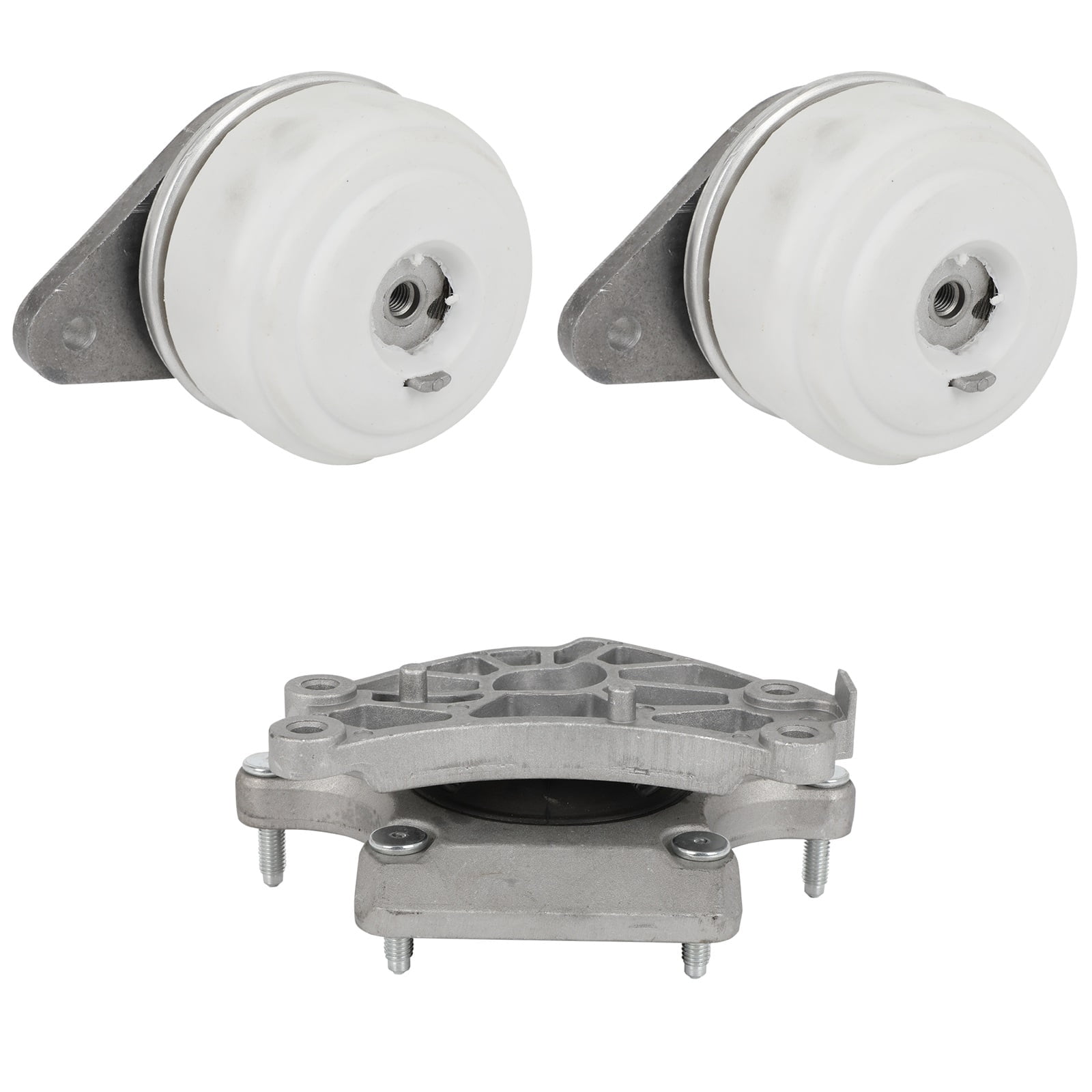 ECCPP Engine Motor Mount Transmission Mount Set Fit For Mercedes-Benz C300 2008-2012, C350 2008-2011, GLK350 2010-2012, 3.0L 3.5L, AWD Automatic Transmission, Replace 2042401517 A4063 A4074