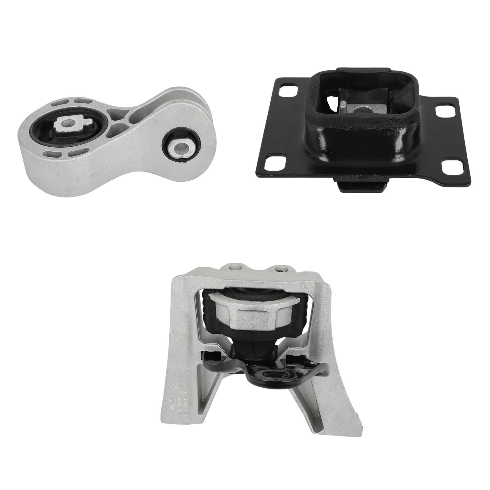 ECCPP Engine Motor Mount Transmission Mount and Torque Strut Mount Set Fit For Ford Focus 2008 2009 2010 2011, Automatic Transmission A5322 A2986 A5495