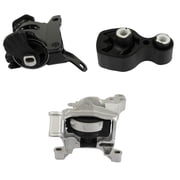 ECCPP Engine Motor Mount and Transmission Mount and Torque Strut Mount Set Fit for Mazda 3, 3 Sport 2014-2016, for CX-5 CX5 2013-2016, L4 2.0L, Automatic Transmission A4438 A4439 9896