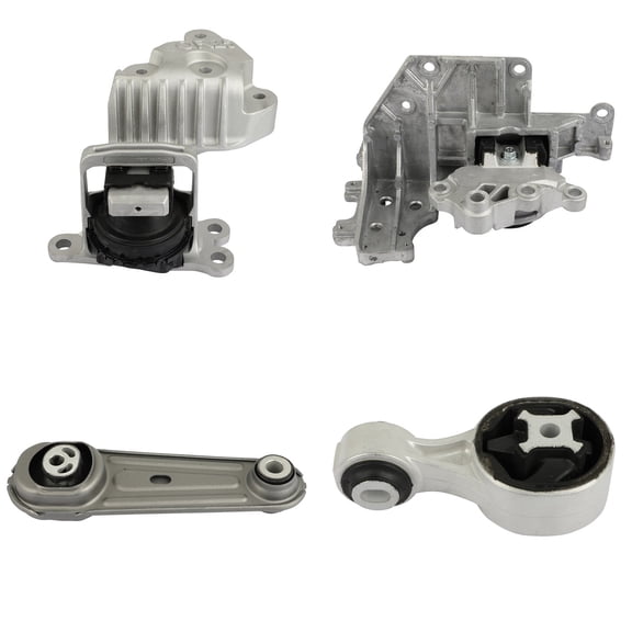 ECCPP Engine Motor Mount and Transmission Mount and Torque Strut Mount Set Fit 2014-2017 for Nissan Rogue 2.5L A4364 A4366 A4367 A4363