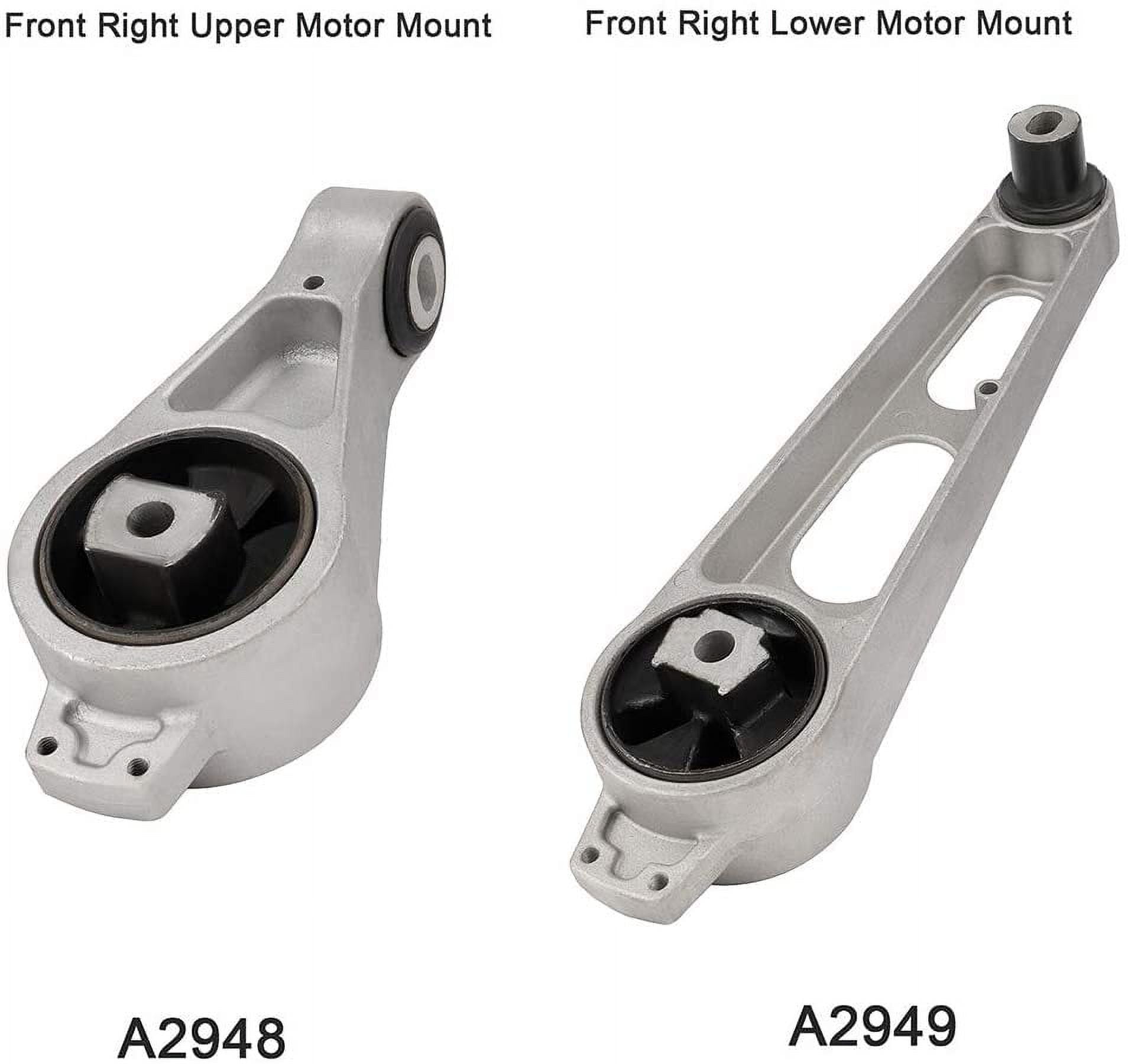 ECCPP Engine Motor and Trans Mounts Fit For 2000 2002 for Chrysler Neon 2001-2010 for Chrysler PT Cruiser 2000-2005 for Dodge Neon