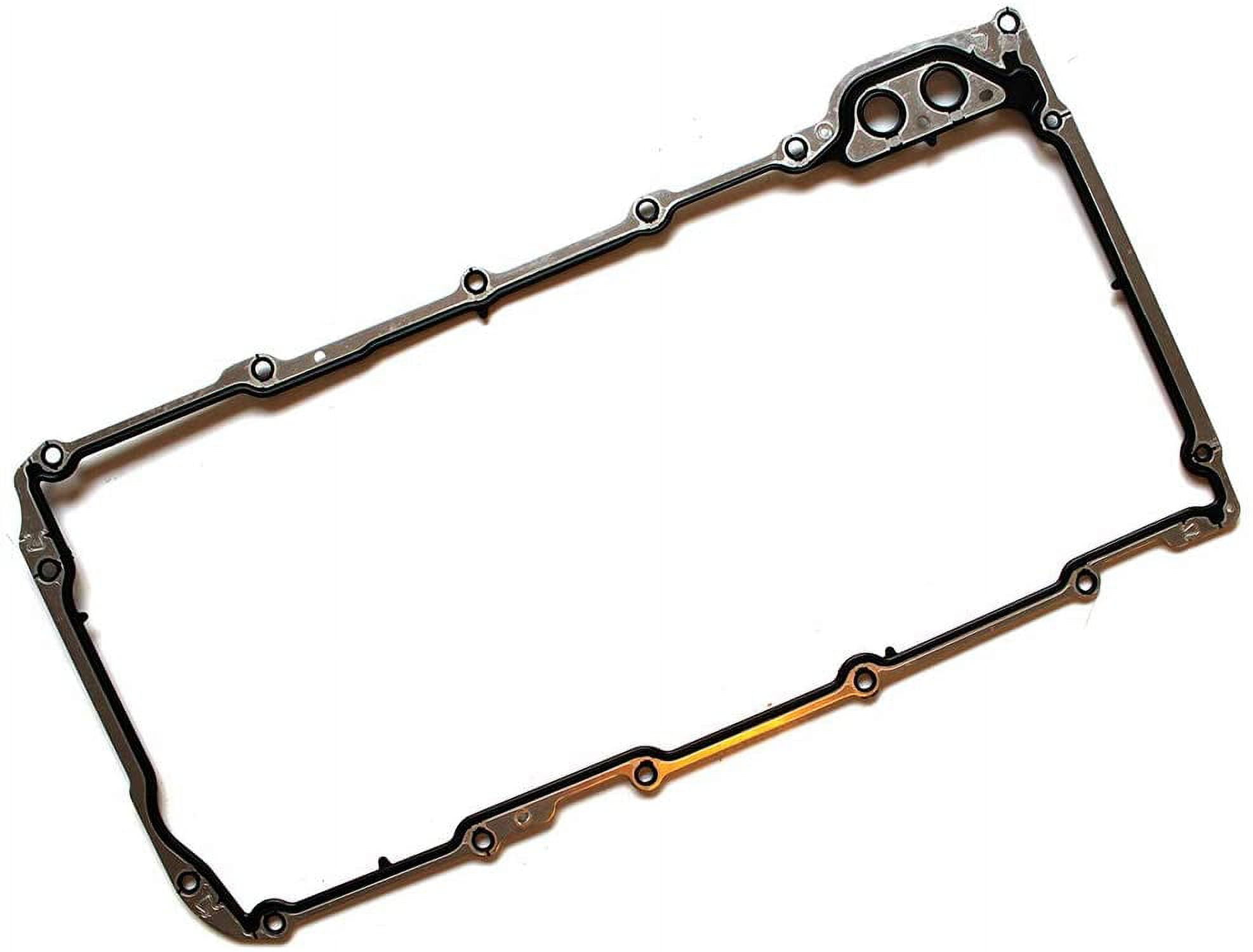 ECCPP Engine Oil Pan Gasket Replacement fit for 1997-2015 for Cadillac for Chevrolet for GMC for Hummer for Pontiac 3.6L 4.8L 5.3L 5.7L 6.0L 6.2L