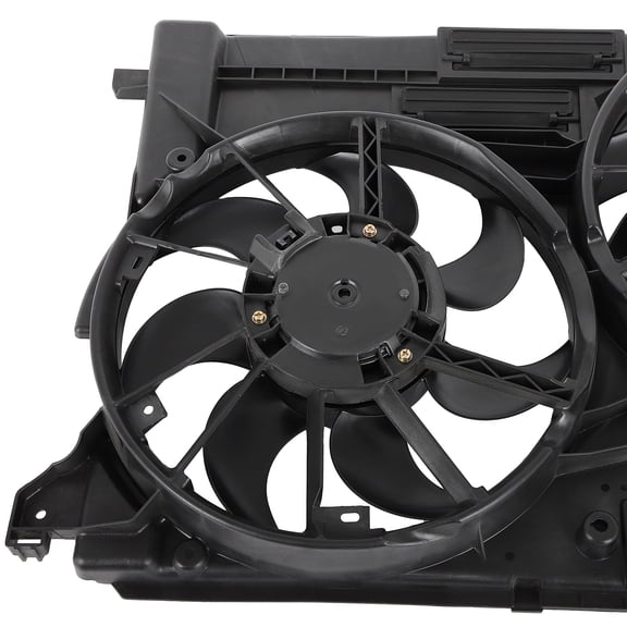 ECCPP Engine Radiator Cooling Fan Assembly Fits for Lincoln for Continental 3.7L 2017-2020 for Mitsubishi for Outlander 2.4L 2016-2020 623930/620193 Radiator Condenser Fan Assembly