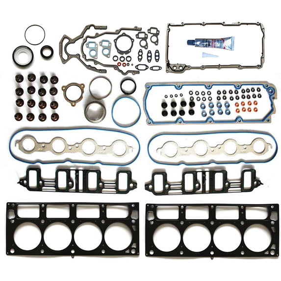 ECCPP Engine Replacement Head Gasket Set Bolts Kit Compatible with 2007 2008 2009 2010 2011 for Chevrolet Silverado 2500 HD 4-Door WT Extended Cab Pickup