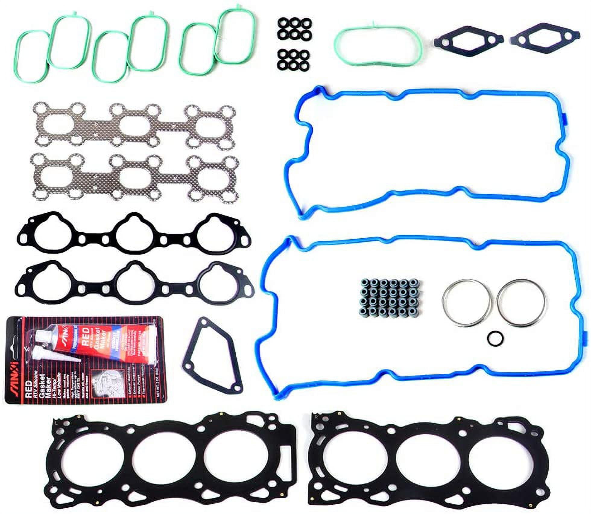 ECCPP Engine Replacement Head Gasket Sets Compatible with 2005 2006 2007 2008 2009 for Nissan Pathfinder 4-Door 4.0L SE Off-Road Sport Utility,HS26370PT, HS54480A, HGS648
