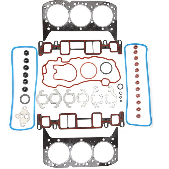 ECCPP Engine Replacement Head & Lower Conversion/Full Gasket Set Compatible with 1996 1998 for Chevrolet K1500 2-Door 4.3L Silverado Extended Cab Pickup