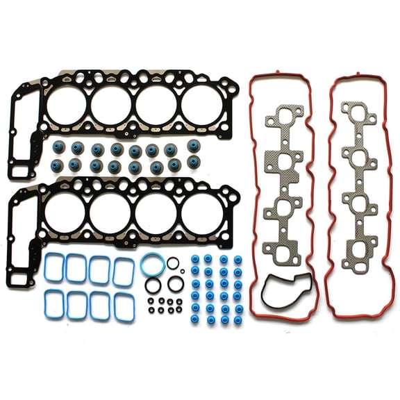 ECCPP Engine Replacement Head & Timing Cover Gasket Set Compatible with 2002 for dodge Dakota 2-Door 4.7L SXT Extended Cab Pickup