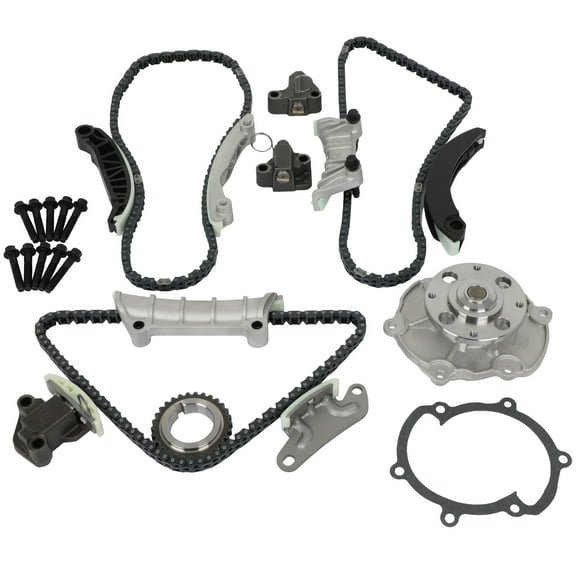ECCPP Engine Timing Chain Kit for Buick,Enclave,LaCrosse,for Cadillac,CTS,SRX,STS,for Pontiac,G6,G8,Torrent,for Saturn,Aura,Outlook,Vue,for Suzuki,Grand Vitara,XL-7 2.8L 3.0L 3.2L 3.6L