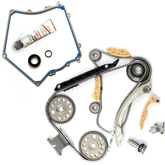 ECCPP Engine Timing Chain Kit Cover Gasket Set for 04-13 for Pontiac G5 for Chevrolet for Saturn 2.0L 2.4L 2.2L Gasket Set Fits select: 2010 CHEVROLET MALIBU 1LT, 2008-2009 CHEVROLET MALIBU 2LT