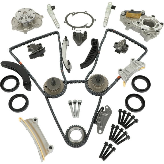 ECCPP Engine Timing Chain Kit Sets For Chevy Camaro 2010-2015,For Chevy Caprice 2012-2015,For Chevy Equinox 2008-2015,For Chevy Impala 2012-2015,For Chevy Traverse 2009-2015,For GMC Acadia 2007-2015