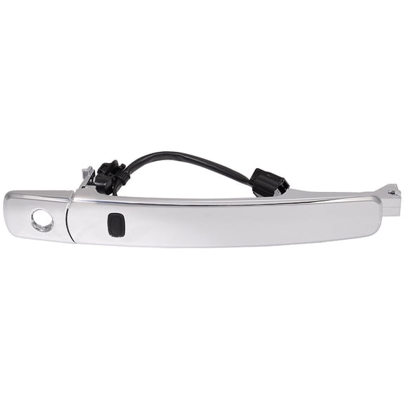 ECCPP Exterior Door Handle 2010-2013 for Nissan for Rogue Outer Replacement Front Driver Left Door Handle 1pc Chrome 80640-CZ31B, 80645-CA000