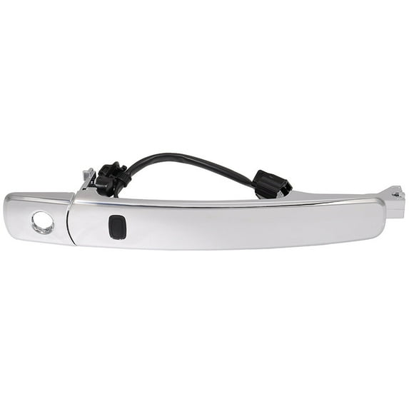 ECCPP Exterior Door Handle 2010-2013 for Nissan for Rogue Outer Replacement Front Driver Left Door Handle 1pc Chrome 80640-CZ31B, 80645-CA000