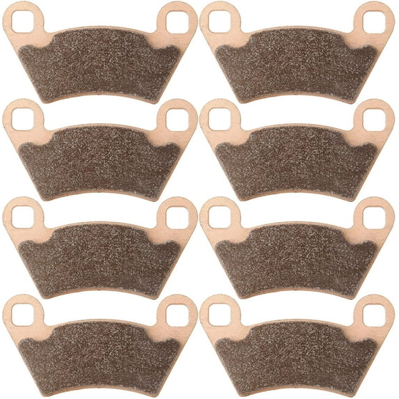 ECCPP FA354 Brake Pads Front and Rear Sintered Replacement Brake Pads Kits Fit for 2004-2014 for Polaris Ranger